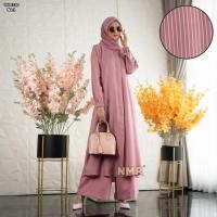 ราคา NMR Mango Stretch Tunic Pants Set Vol 1520-1 (47454382652)