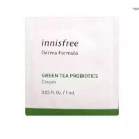 ราคา ครีมฟื้นฟูผิวแพ้ง่าย Innisfree Derma Formula Green Tea Probiotics Cream 1ml ใหม่ล่าสุด ครีมชาเขียวเข้มข้น (9116610031)
