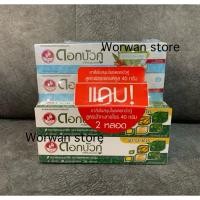 ราคา ดอกบัวคู่ ยาสีฟันสมุนไพร สูตรเฟรชแอนด์คูล 40 กรัม/หลอด (แพ็ค 12 กล่อง)แถมฟรีฟ้าทะลายโจร2 กล่อง (47200088209)