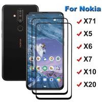 ราคา กระจกนิรภัยกันรอยหน้าจอ แบบเต็มจอ สําหรับ Nokia X71 Nokia X5 X6 X7 Nokia X10 X20 (16721512436)