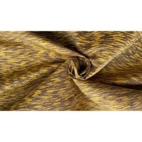 ราคา ผ้าไหมลายพิเศษ มัดหมี่เนื้อหนา ไหมแท้ ลายพร่างพรม สีเหลืองสลับสีน้ำตาล (ราคาต่อเมตร) รหัส MMFZ-NY-SKU-44320 (28642171496)