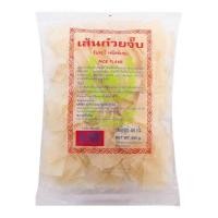 ราคา เส้นก๋วยจั๊บจันทบุรี แห้ง 400 กรัม ตรา รวงข้าวอ้อมโลก Rice flake fl (24676661021)