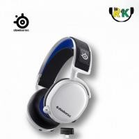 ราคา Steelseries Arctis 7P+ ชุดหูฟังเล่นเกมไร้สาย 2.4GHz USB-C สีขาว สําหรับ Playstation 5 61471 (21592294745)