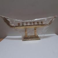 ราคา เชิงเทียนเรือหงษ์ เชิงเทียน 7ช่อ ทองเหลือง (3342933609)