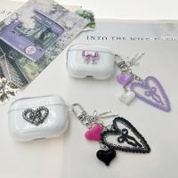 ราคา Love keychian สําหรับ airpods pro 2 3 /airpods4 /airpod pro3 กรณีซิลิโคนหูฟังฝาครอบ airpods3 ฝาครอบ airpods4 (50403569539)