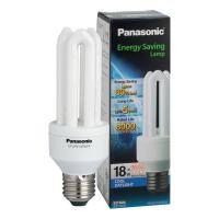 ราคา Panasonic พานาโซนิค หลอดประหยัดไฟ รุ่น EFUHV18D65A แสงคูลเดย์ไลท์ ขนาด 18 วัตต์ (8887549566660) (12605924164)