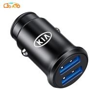 ราคา GTIOATO ที่ชาร์จในรถ หัวชาร์จเร็ว ที่ชาร์จในรถยนต์ 2พอร์ต USB 12-24V สำหรับ KIA Carnival Grand Carnival Picanto Rio Sportage Sorento Seltos (21582110914)