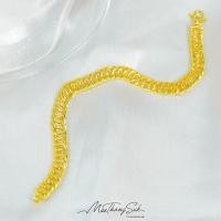 ราคา MTSGOLD สร้อยข้อมือ 2 สลึง บิด2ชั้นตัดลาย (23379285218)