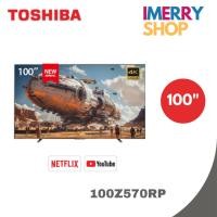 ราคา TOSHIBA ทีวี สมาร์ททีวี 100 นิ้ว 4K UHD QLED รุ่น 100Z570RP ปี 2024 100Z570RP (27492979279)