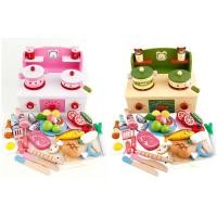 ราคา ของเล่นไม้ ชุดครัวไม้ ชุดหั่นผักงานไม้100% ของเล่นบทบาทสมมติ ของเล่นเสริมพัฒนาการเด็ก (4547082529)