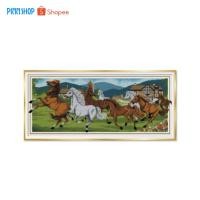 ราคา Pinn Shop ชุดปักครอสติช : แปดอาชา (24-L) (14219218246)