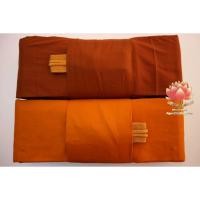 ราคา ผ้าไตร มัสลินUSAสีกรักเข้ม/สีราชนิยม ของแท้100% ผ้าไตรวัดป่า พระวัดป่า ไตรครอง2ชั้น ไตรเต็ม1ชั้น USA 9ขันธ์ (4054157645)