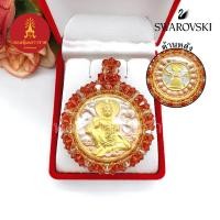 ราคา จี้จตุคามรามเทพ กรอบคริสตัลสวารอฟสกี้แท้ ขนาด 4.5x4.5cm เสริมบารมี ปกป้องคุ้มครอง (16892357511)