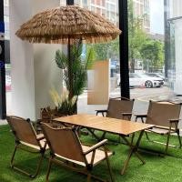 ราคา พร้อมส่งร่มฟางจำลองร่มมุงร่มกันแดดศาลาร่มกันแดดร่มกลางแจ้งร่มชายหาดร่มลานร่มกลางแจ้งเปิดได้ (28012771375)