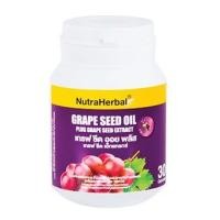 ราคา NutraHerbal Grape Seed Oil + Grape Seed Extract (30 แคปซูล) (2327532768)