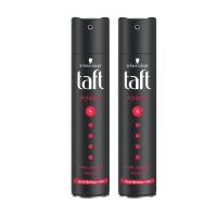 ราคา (2ขวด) Schwarzkopf Taft Power Haarlack Hair Spray Mega Stark 250ml (08049) ทัฟท์ พาวเวอร์ กระป๋องดำ (20563823023)