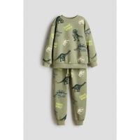 ราคา H&M(เอชแอนด์เอ็ม) เสื้อวอร์มพิมพ์ลาย เซต 2 ตัว เด็กผู้ชาย 1169768 (56051982877)