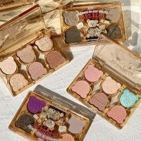 ราคา แต่งหน้า xixi ทํางานหมีอายแชโดว์หกสี Cool Diamond สีชมพูสีม่วงสีฟ้า Contrast สี y2k เลียนแบบแต่งหน้า Smoky Cut-off Eye แต่งหน้า (26363410639)