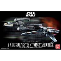 ราคา Star Wars 1/144 X-Wing Starfighter & Y-Wing Starfighter (Plastic model) (1455835179)
