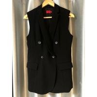 ราคา สูทแขนกุด ELLE สีดำทรงสวย (18690798302)