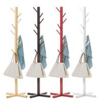 ราคา ราวแขวนเสื้อ ราวแขวนเอนกประสงค์ ไม้แขวน Coat Hat Rack (มี 3 สี) (3920406350)