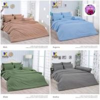 ราคา TOTO ผ้าปูที่นอน (ไม่รวมผ้านวม) TOTO 3.5 5 6 ฟุต โตโต้ สีพื้น cattleya แคทลียา (1344440234)