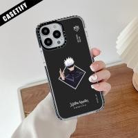 ราคา CASETiFY Jujutsu Kaisen Satoru Gojoเคสโทรศัพท์สําหรับIPhone 11 14 15 Pro Max 12 13 Mini Cover X XR XS MaxซิลิโคนกันชนใสSE 2022 6 7 8 Plusปลอกกันกระแทก (42066471622)
