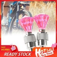 ราคา เคที * 2ชิ้นส่องสว่างยางวาล์วหมวกที่มีไฟ นํา กระพริบสําหรับรถยนต์จักรยานรถจักรยานยนต์ (51655571295)