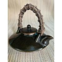 ราคา กาน้ำชาญี่ปุ่นโบราณ งานดินเผา มือสองสภาพใหม่ (24895864606)