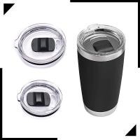 ราคา แก้วกาแฟฝาปิดแก้วน้ำเก็บความร้อนขนาด20ออนซ์30ออนซ์, ฝาปิดกระบอกน้ำพลาสติกทรงกลม (50455585982)
