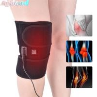 ราคา Agdoad Electric Knee Arthritis Thermal Therapy Pad Heating Wrap，Electric Heated Knee Pad Warm Leg Wrap Belt Brace Arthri (25795909550)
