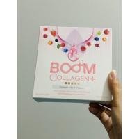 ราคา คอลลาเจน Boom collagen​ บูมคอลลาเจน (1กล่องมี 14 ซอง) ไตรเปปไทด์ บำรุงผิว​ ผม​ เล็บ‍♀️ (5390459936)