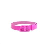 ราคา เข็มขัด Balenciaga BB Thin belt in Pink sz 85 34 new ของแท้ 100% (25292970228)
