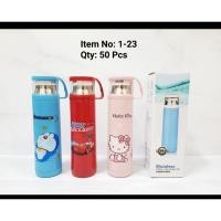 ราคา TERMOS Stainless Steel Vacuum Thermos Set Character 500 ml Cold and Hot Water Lid Cup Thermos Coffee Tea Doraemon Hello Kitty Cara Frozen Mickey Mouse (25646840067)