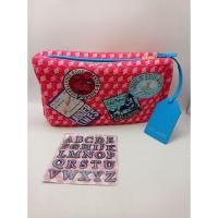 ราคา กระเป๋าเครื่องสำอางเอสเต้ estee lauder ผ้าคอตตอนสีชมพูพิมพ์ลาย (21991993517)