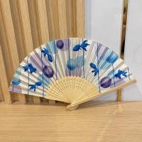 ราคา พัดจีน พัดพับได้ พับดอกไม้ พัดสีฟ้า พัดญี่ปุ่น พัด พัดไม้ไผ่วัสดุผ้า พัดจีนโบราณ พัดจีนโบราณผู้หญิง (23943009762)