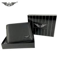 ราคา BS คุณภาพระดับพรีเมียมกระเป๋าสตางค์หนังผู้ชายกระเป๋าสตางค์ Dompet Kulit Lelaki พร้อมกล่อง (44554990522)