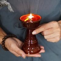 ราคา โคมไฟน้ํามันเซรามิก ฉางหมิง โคมไฟเชิงเทียนเนยเครื่องปั้นดินเผาสมัยเก่าโคมไฟน้ํามันก๊าดสําหรับโคมไฟย้อนยุคโคมไฟกระเบื้องประหยัดเชื้อเพลิงสําหรับพระเครื (42927920281)