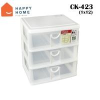 ราคา KEYWAY กล่องลิ้นชัก 3 ชั้น รุ่น CK-423 (19776965019)