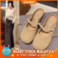 ราคา Tromee EZRA 1888 รองเท้าแตะยางผู้หญิงสายรัดลูกปัด Sandal Perempuan Kasut Perempuan (45105008415)
