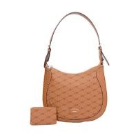 ราคา How กระเป๋าสะพายไหล่ ทรง SADDLE รุ่น HHH0643 - สีแทน (44407260409)