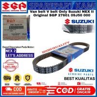 ราคา VANBELT V-BELT VAN BELT DRIVE เท่านั้น SUZUKI NEX 2 NEX CROSSOVER ADDRESS LETS ORI SGP 27601 09J50 (40504444600)