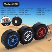 ราคา .s,j YX-JZ-200 ลำโพงบลูทูธ ล้อรถ ไร้สาย วางมือถือได้ เบสหนัก เสียงดี พกพาสะดวก Blue tooth Speaker (24318394137)