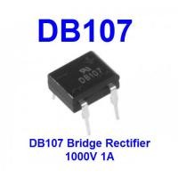 ราคา (2ชิ้น) DB107 Diode Bridge Rectifier 1000V 1A (40003584282)