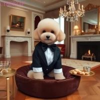 ราคา Cyberzap สุนัข Tuxedo, Bow Tie ชุดสุนัขอย่างเป็นทางการ, เสื้อชิวาวาเสื้อผ้าลูกสุนัขเสื้อผ้าสัตว์เลี้ยงงานแต่งงาน (27273721663)