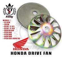 ราคา HONDA DRIVE FAN FRONT PULEY FAN PULEY KIPAS DEPAN คลิกไอคอน PCX150 V2 2018 PCX160 ADV160 BEAT V1 FI V2 VARIO150 VARIO (40568467813)