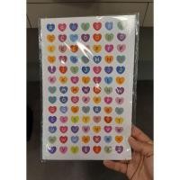 ราคา สติ๊กเกอร์ หัวใจ สติ๊กเกอร์ตัวอักษรหัวใจ ABC หน้ารัก♥️ (9576385875)
