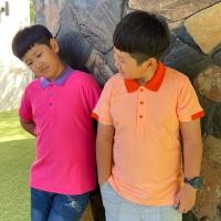 ราคา เสื้อโปโลเด็กโต สีบานเย็นปกม่วง สีโอรสอ่อน ปกส้ม ทรงสลิม สำหรับเด็ก น้ำหนักเริ่มต้นที่ 38 - 60 กิโล ซักแล้วไม่ขึ้นขน (22228243358)