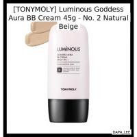 ราคา [TONYMOLY] Luminous Goddess Aura BB Cream 45g/ Hydrating,Flawless by DAPA_LEE(No. 1 ไบร์ทเบจ,เบอร์ 2 สีเบจธรรมชาติ) (57950655991)