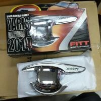 ราคา เบ้ากันรอย ถ้วยกันรอย มือเปิด ยาริส toyota yaris 2014 FITT (21966859673)